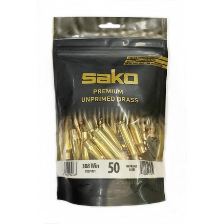 Vainas SAKO Cal.308 Win (Bolsa de 50u)