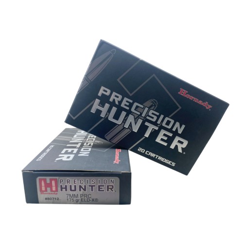 Munición Hornady 7 MM PRC PRECISION HUNTER ELD-X 175 gr