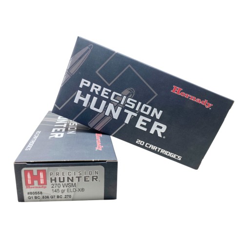 Munición Hornady 7 MM PRC PRECISION HUNTER ELD-X 175 gr