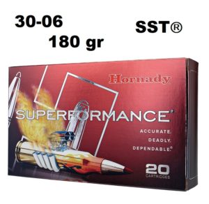 Munición Hornady 30-06 SUPERFORMANCE SST 180 gr