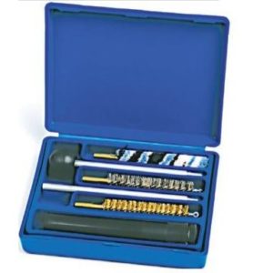 Kit de limpieza para arma corta con caja