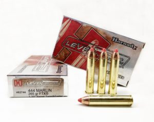 Munición Hornady 444 Marlin LEVER REVOLUTION FTX 265 gr