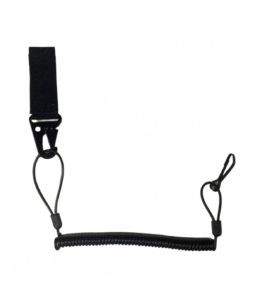 Latiguillo para sujeción de arma corta