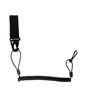 Latiguillo para sujeción de arma corta