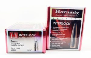 Plomos Hornady Cal30 180gr. SP INTERLOCK (100 unds)