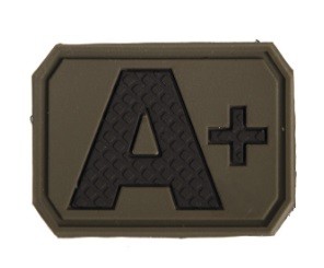 Parche MIL-TEC 3D verde oliva A+