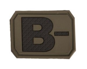 Parche MIL-TEC 3D verde oliva A+