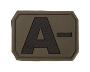 Parche MIL-TEC 3D verde oliva A+