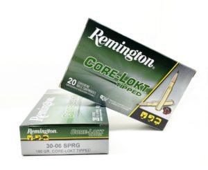 Munición Remington 30-06 Core Lokt Tipped de 180 gr