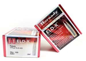 Plomos Hornady Cal.7 MM ELD-X 175 gr