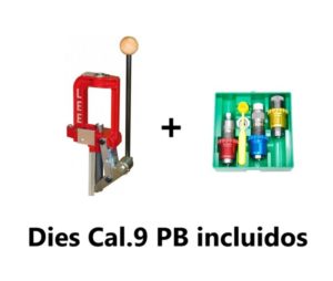 Prensa Lee Breech Lock Challenger con dies 9 PB