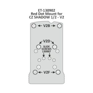 Montura EEMANN para Red Dot CZ Shadow / Shadow II V2