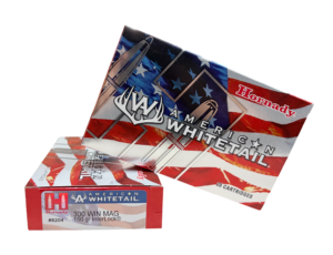 Munición HORNADY 300 WM Whitetail Interlock 150 gr