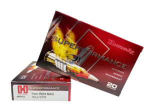 Munición HORNADY 7 MM RM Superformance SST 162 gr