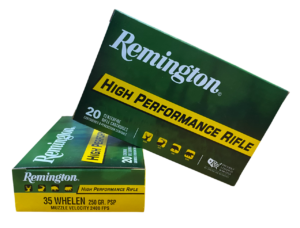 Municion REMINGTON 35 Whelen Core Lock de 250 gr