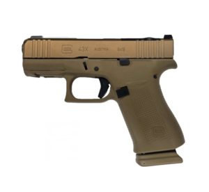 Pistola GLOCK 43x MOS-K Coyote Cal.9 PB
